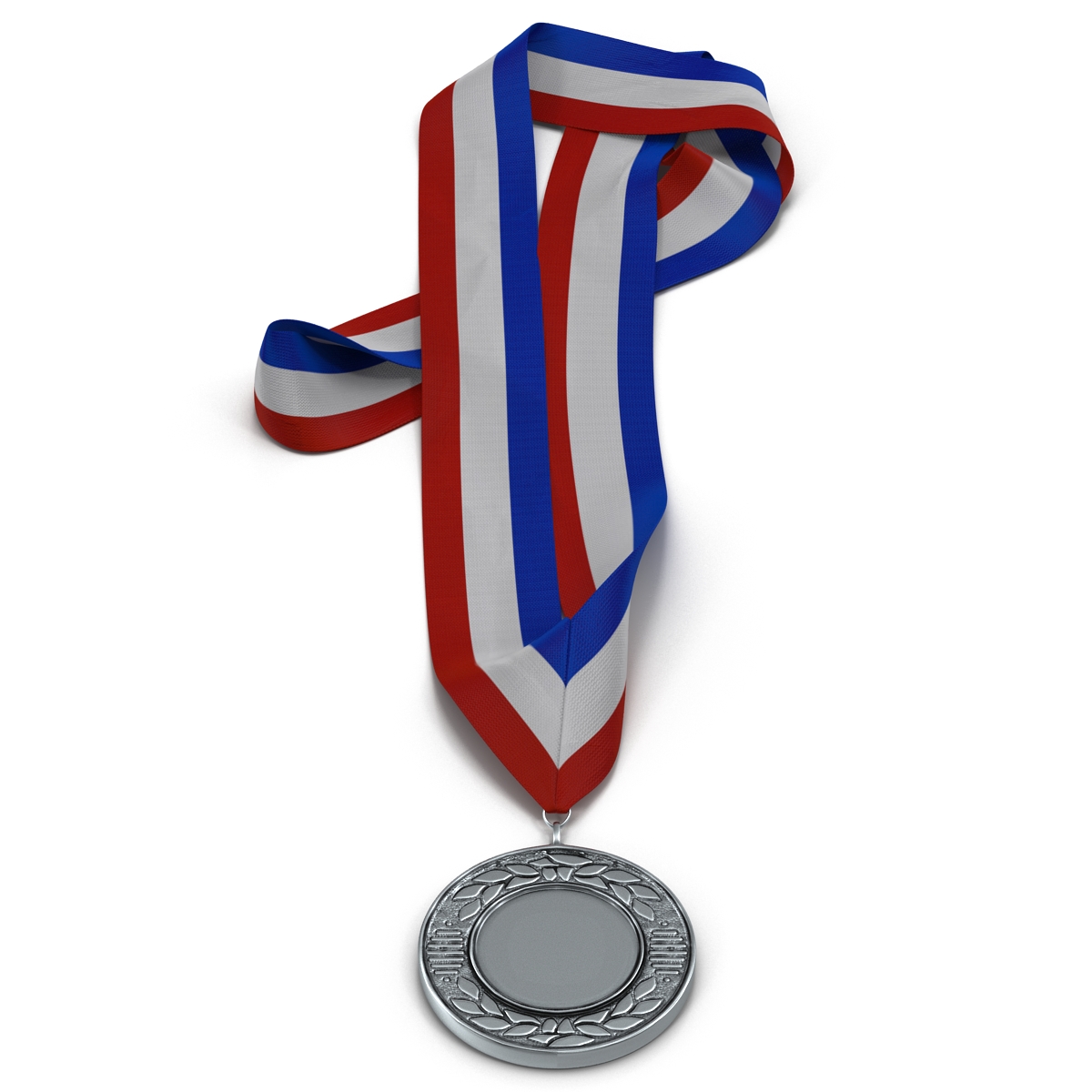 3D model Award Medal 3 Silver