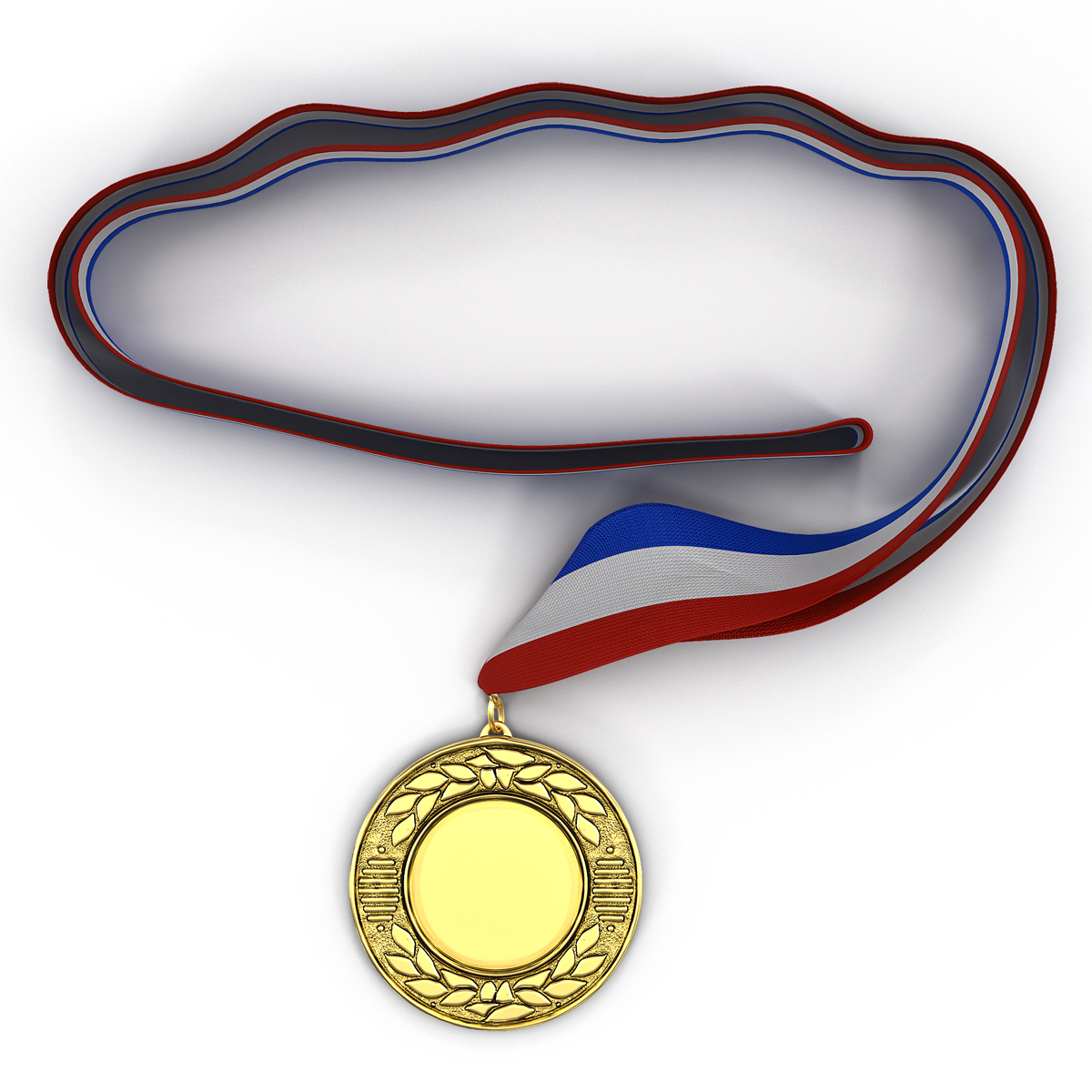 3D Award Medal 4 Gold model