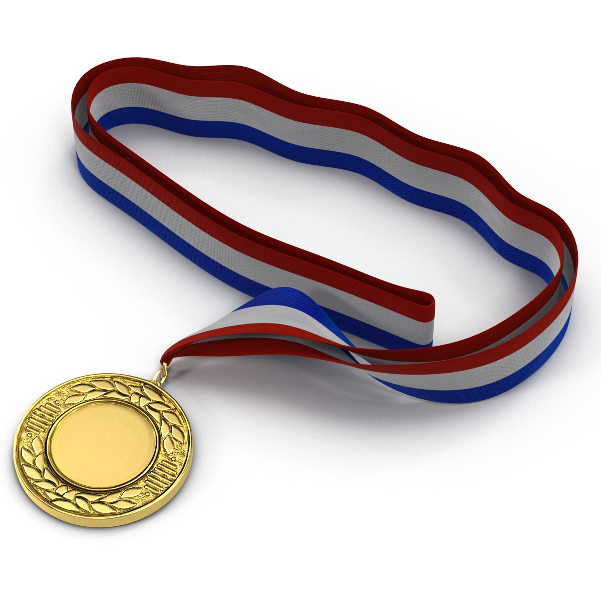 3D Award Medal 4 Gold model