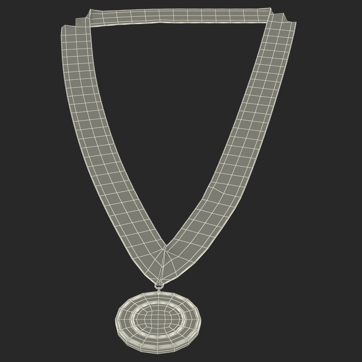 3D Award Medal Bronze model