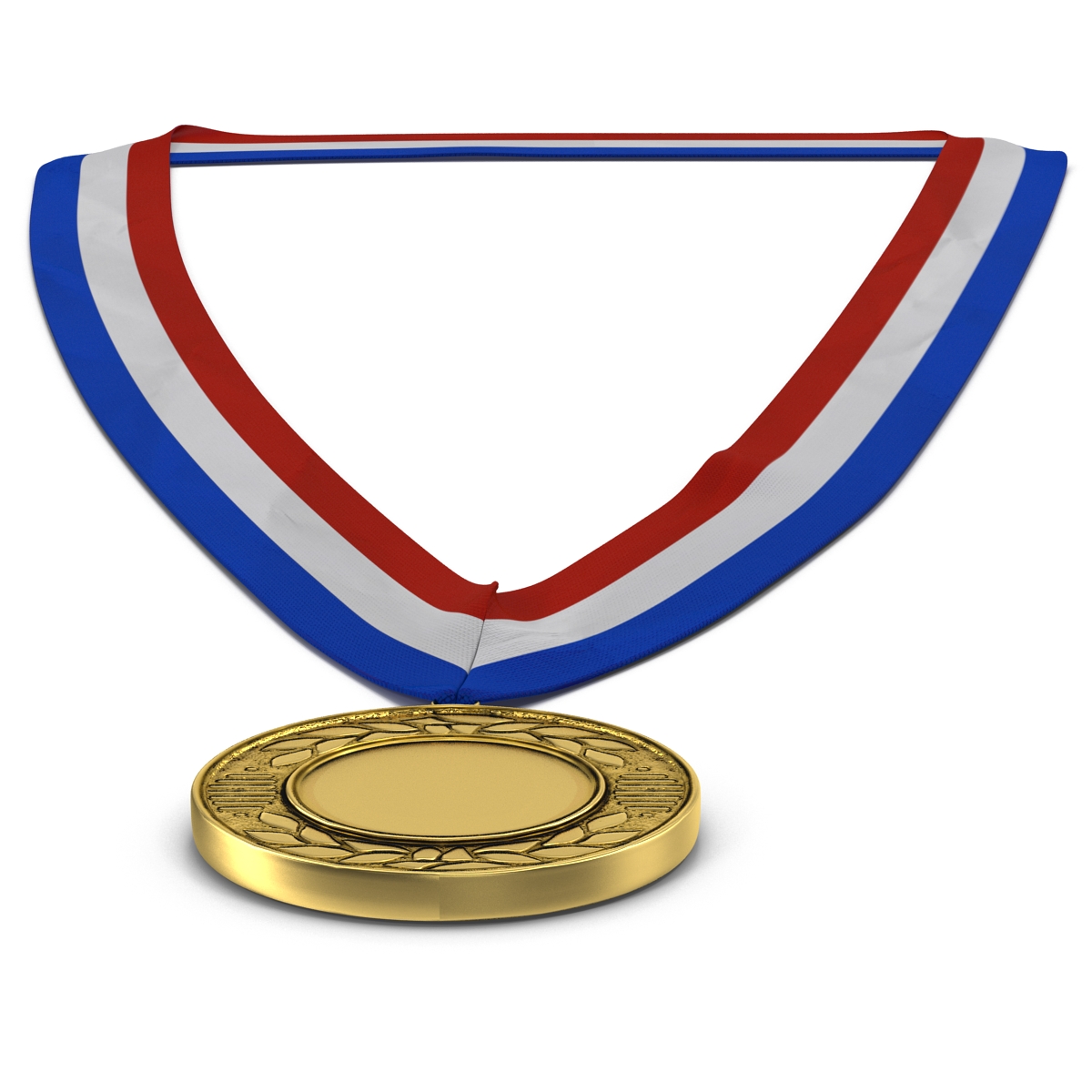 3D Award Medal Gold