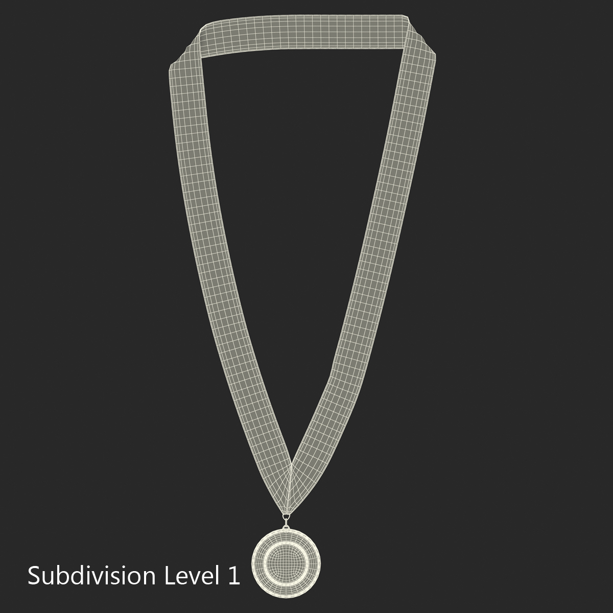 3D Award Medal Gold