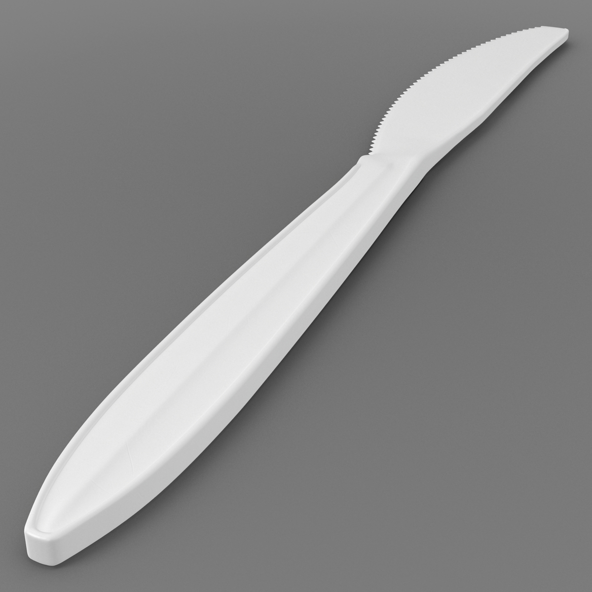 3D Plastic Knife model