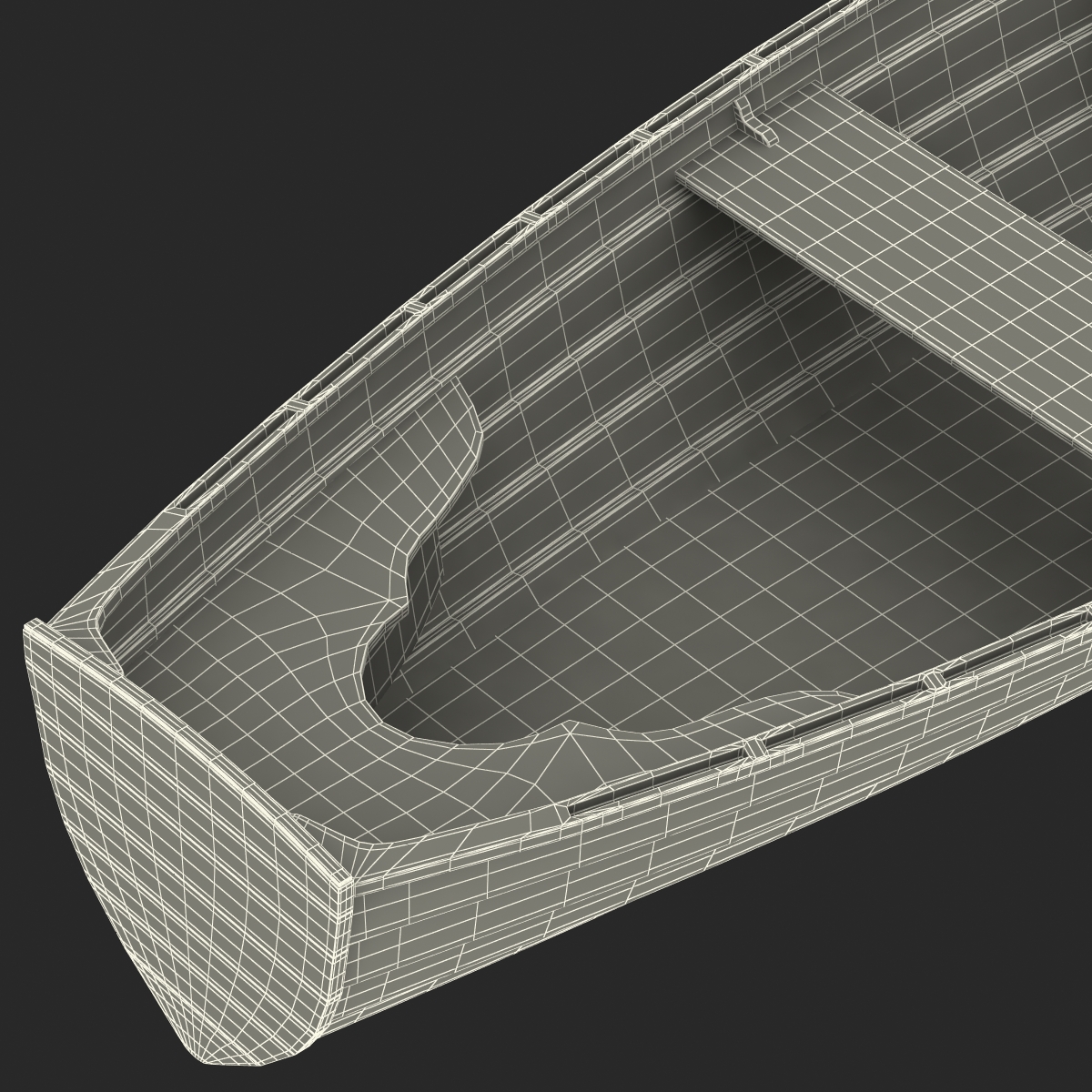 RowBoat 4 3D model