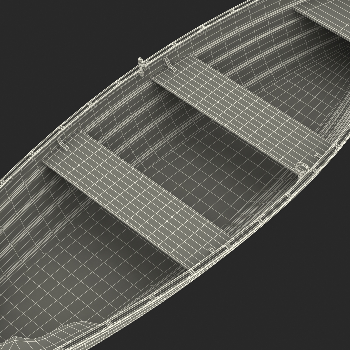 RowBoat 4 3D model