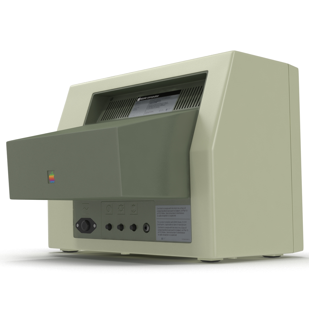 3D Apple Monitor II