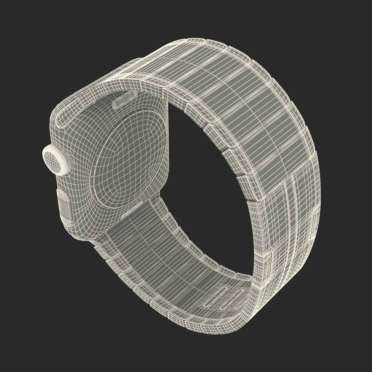 3D model Apple Watch 38mm Link Bracelet