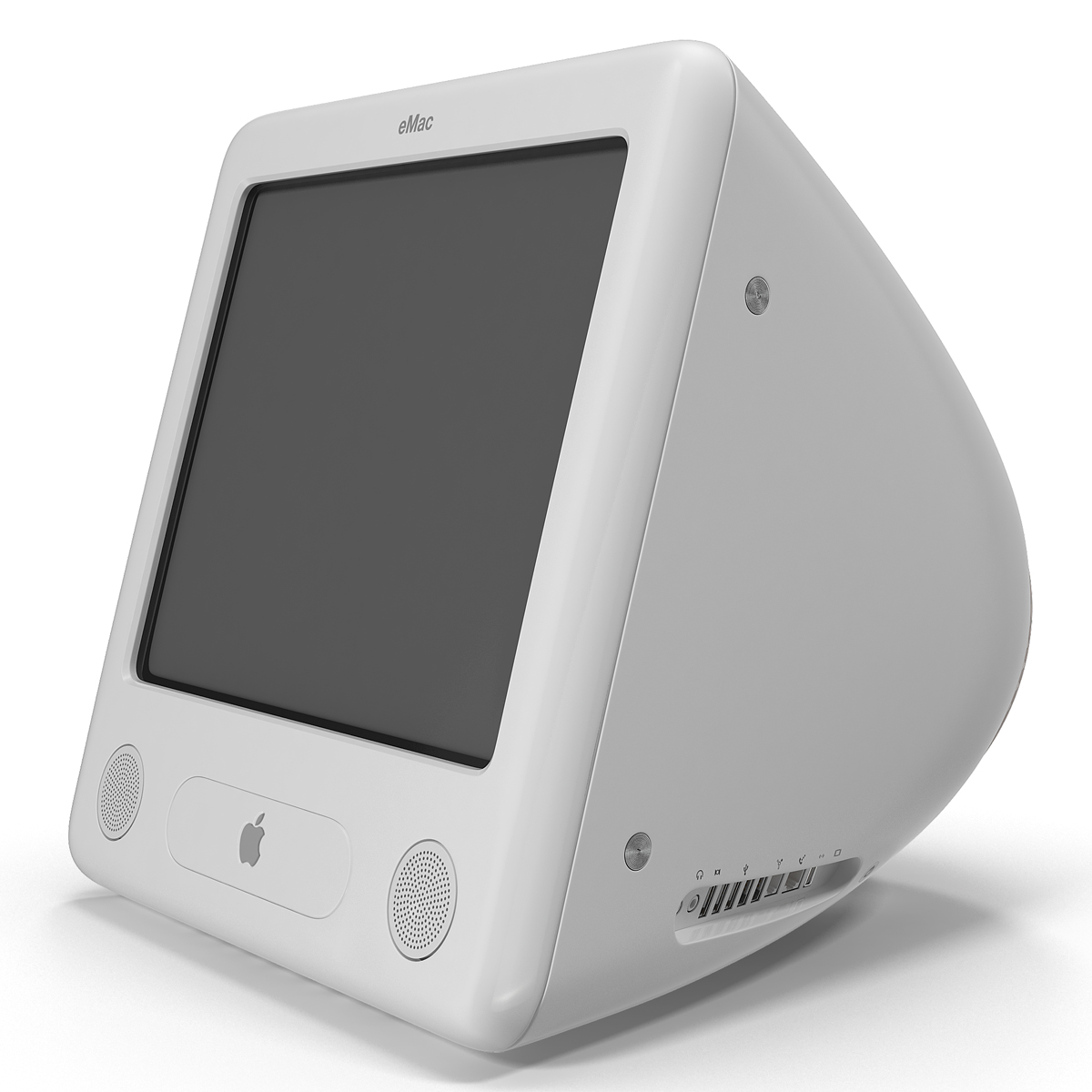 3D Apple eMac Desktop model