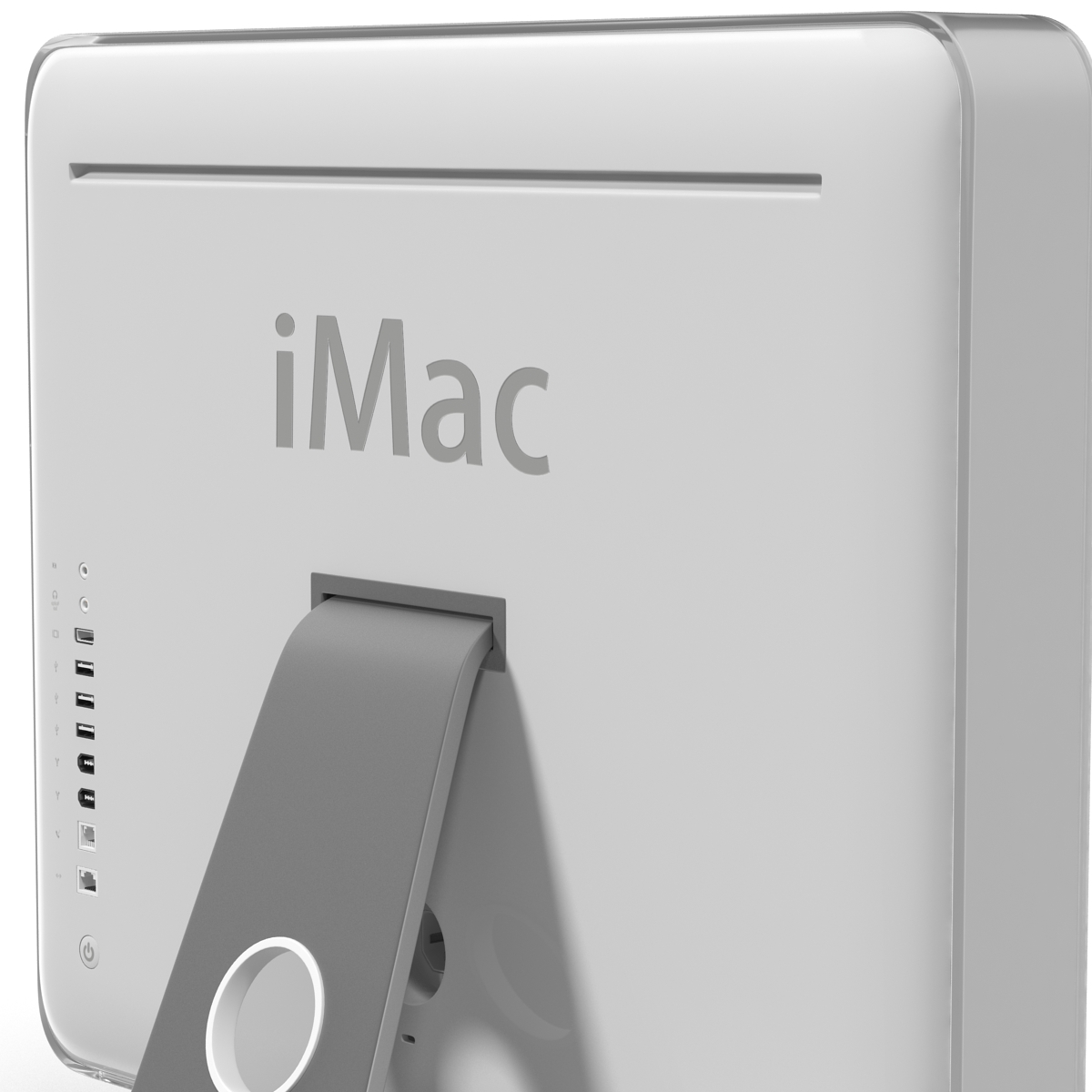 3D Apple iMac G5 model