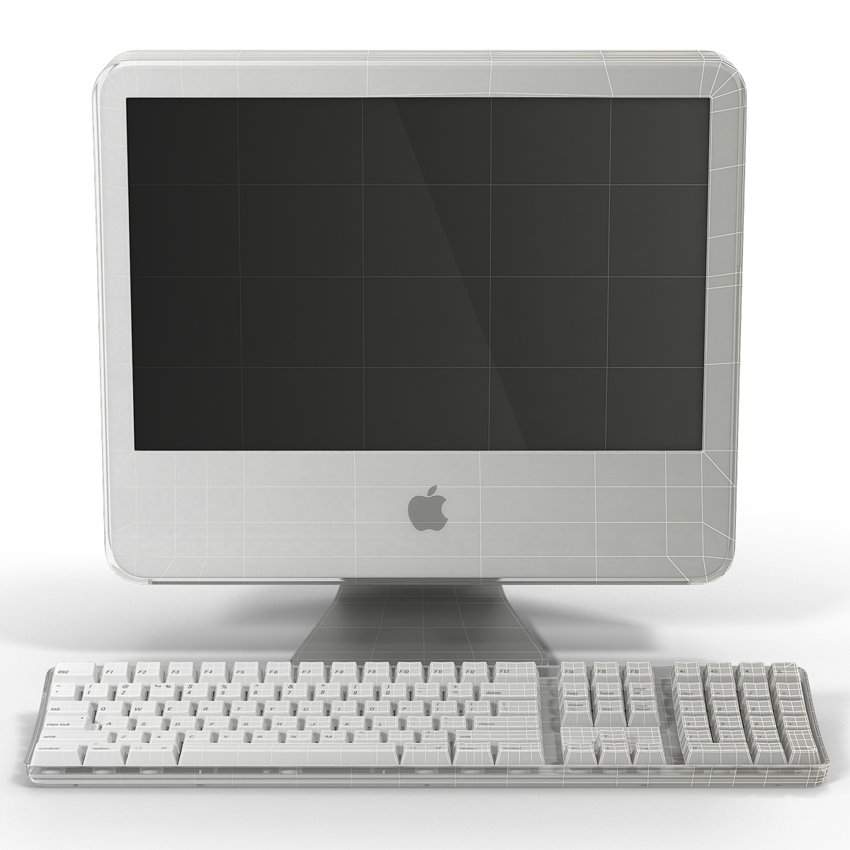 3D model Apple iMac G5 Desktop Computer