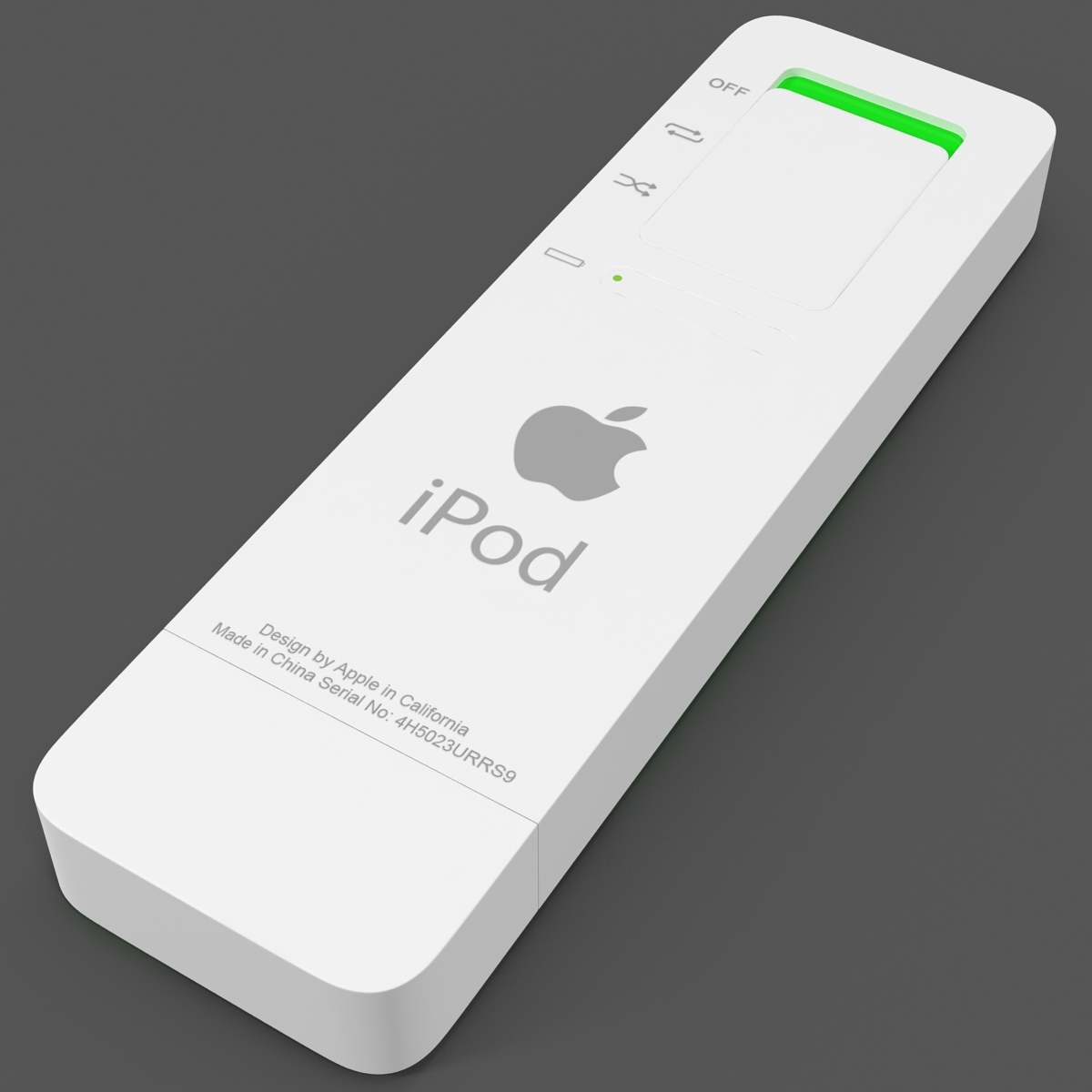 iPod Shuffle 3D