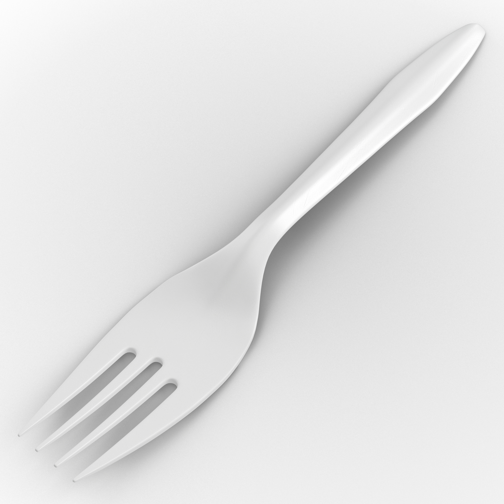 Plastic Fork 3D