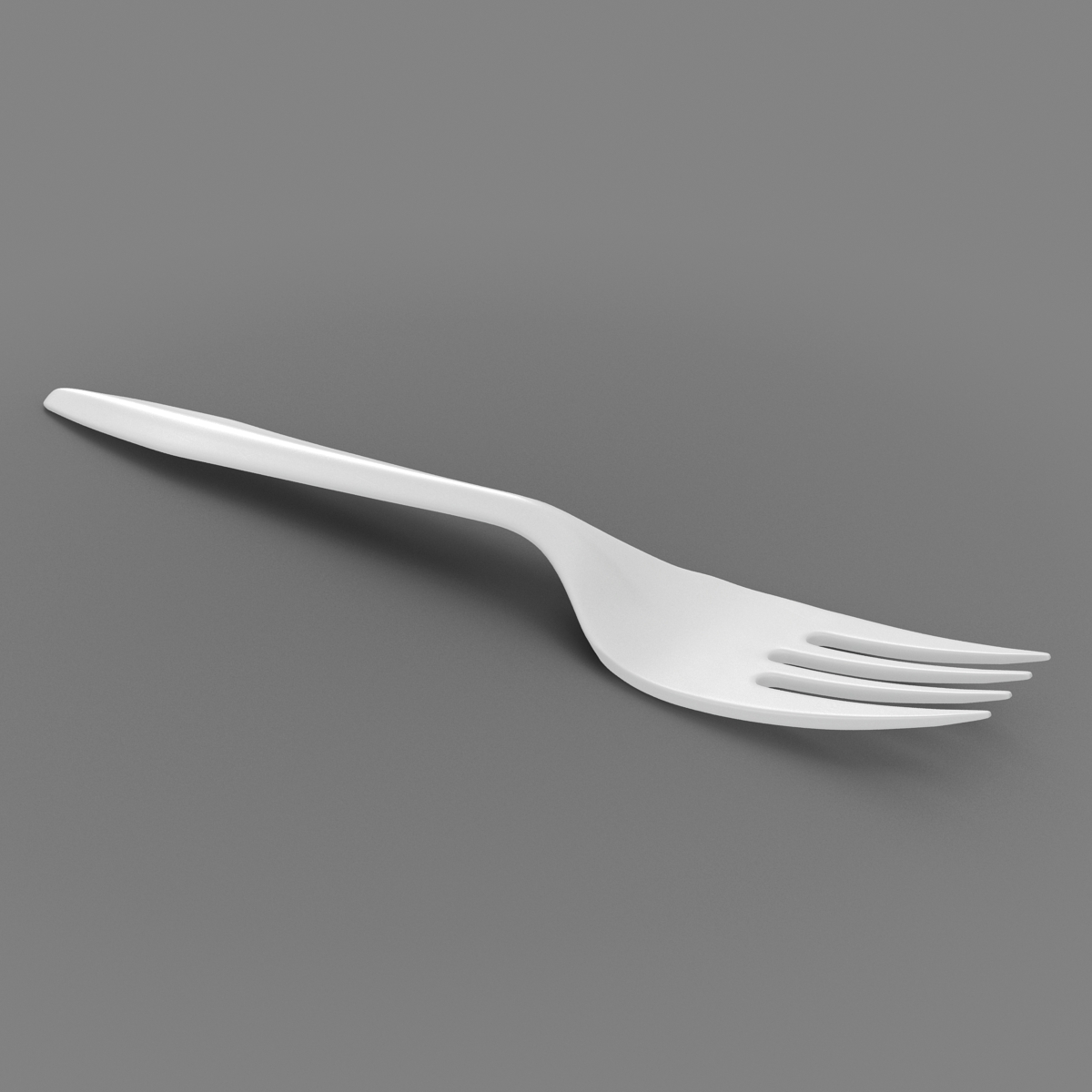 Plastic Fork 3D