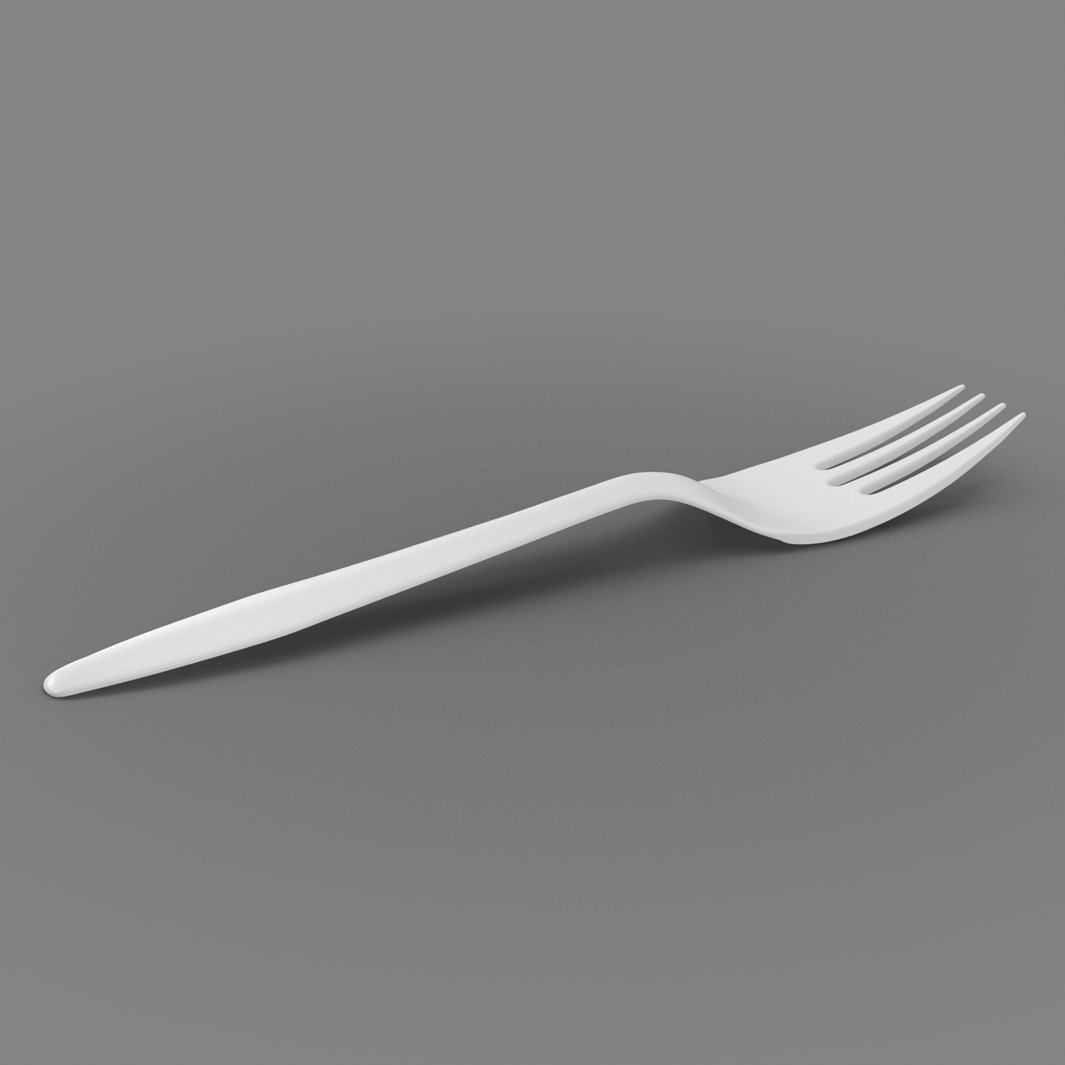 Plastic Fork 3D