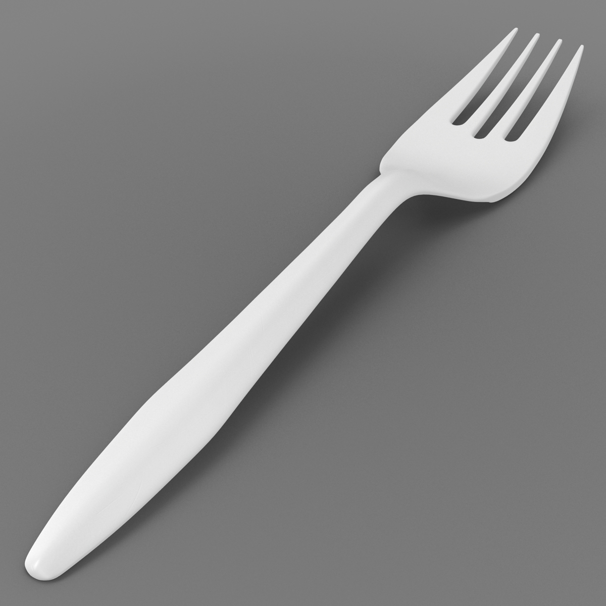 Plastic Fork 3D