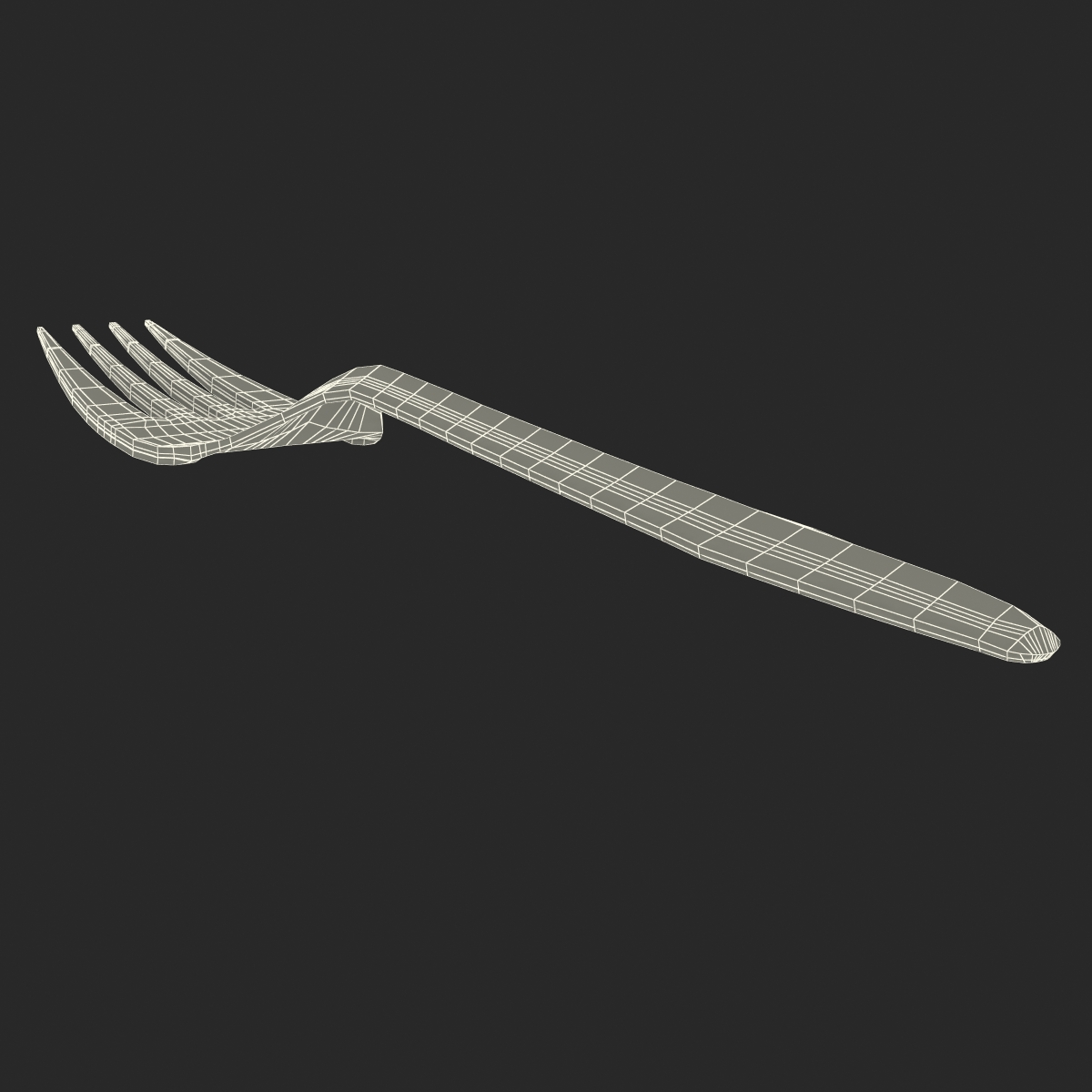 Plastic Fork 3D