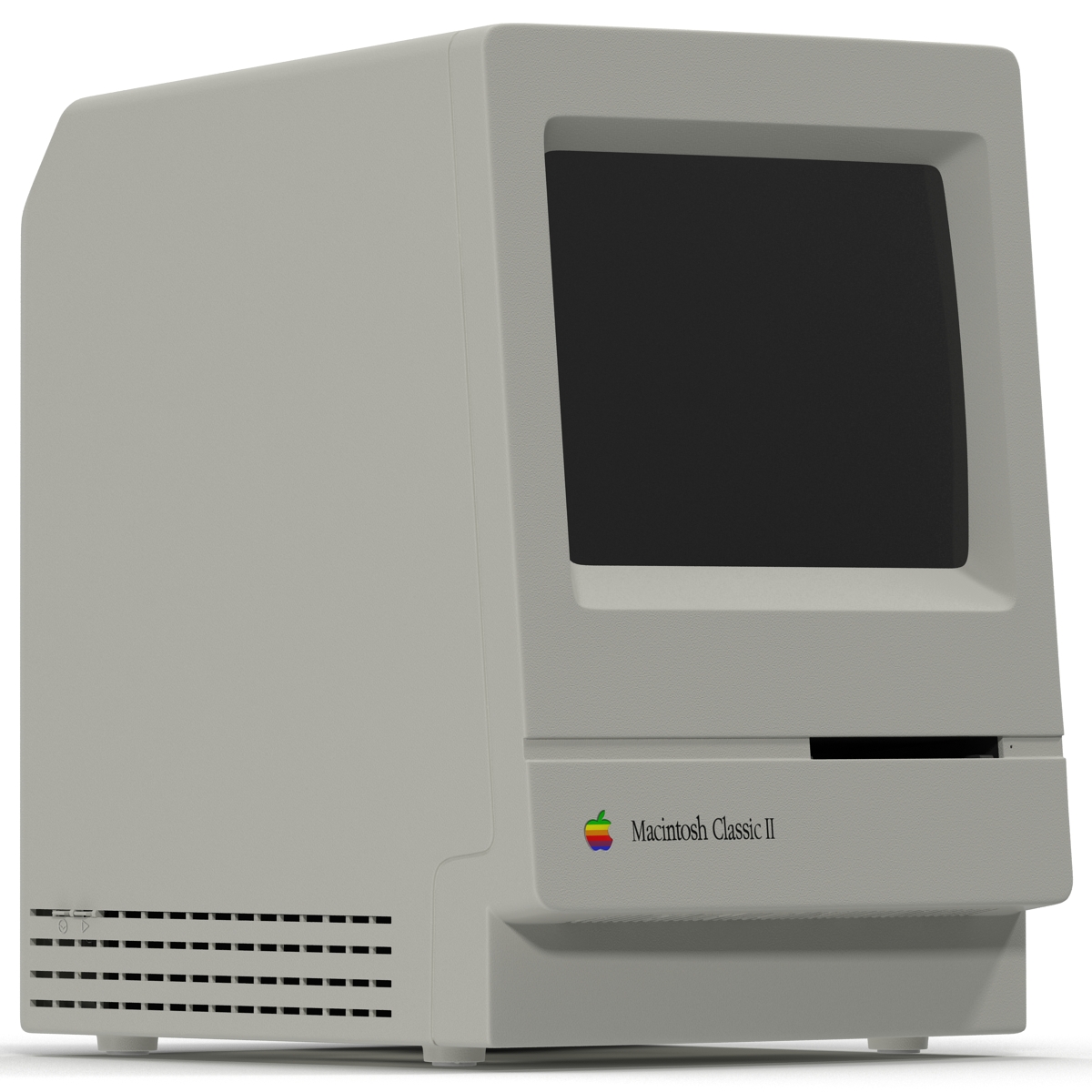 3D Apple Macintosh Classic II