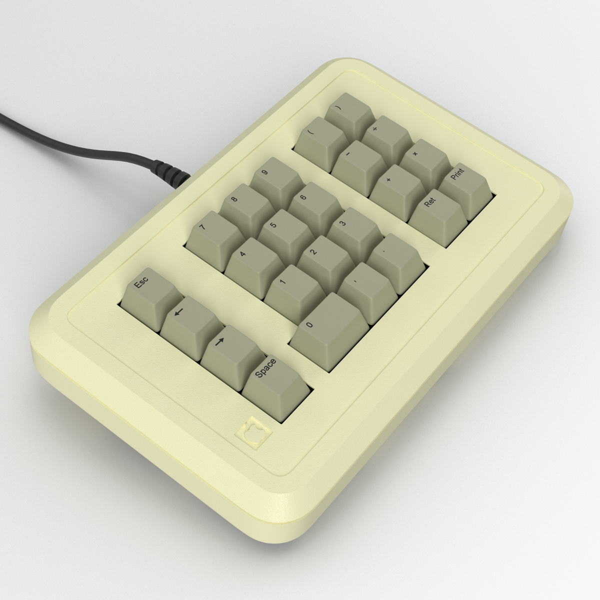 3D Apple IIe Numeric Keypad 2