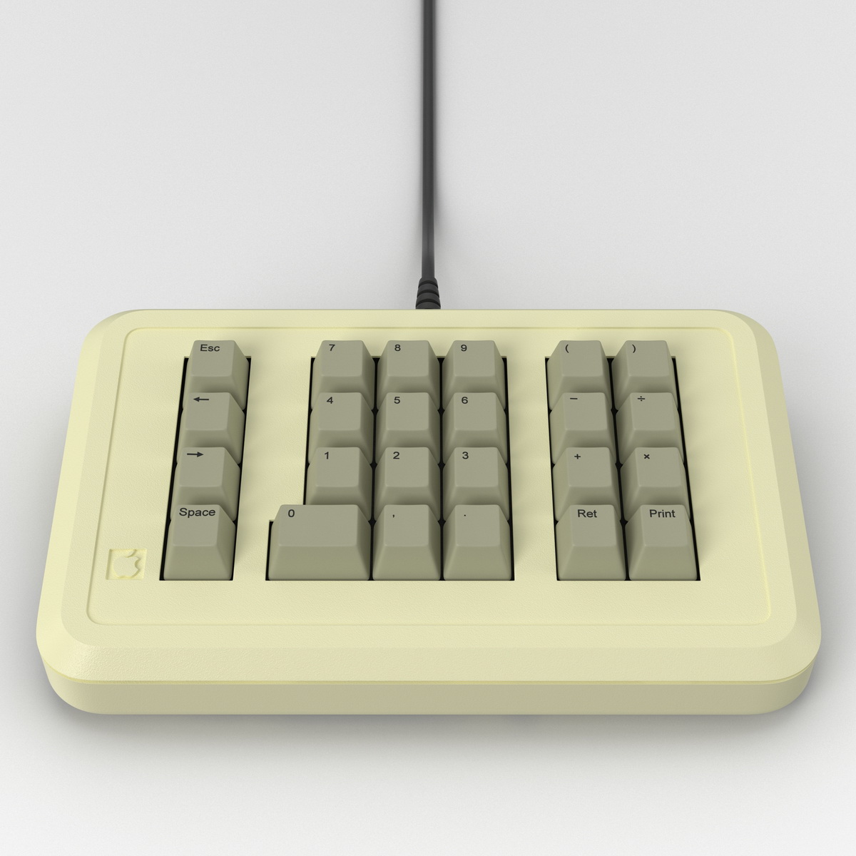 3D Apple IIe Numeric Keypad 2