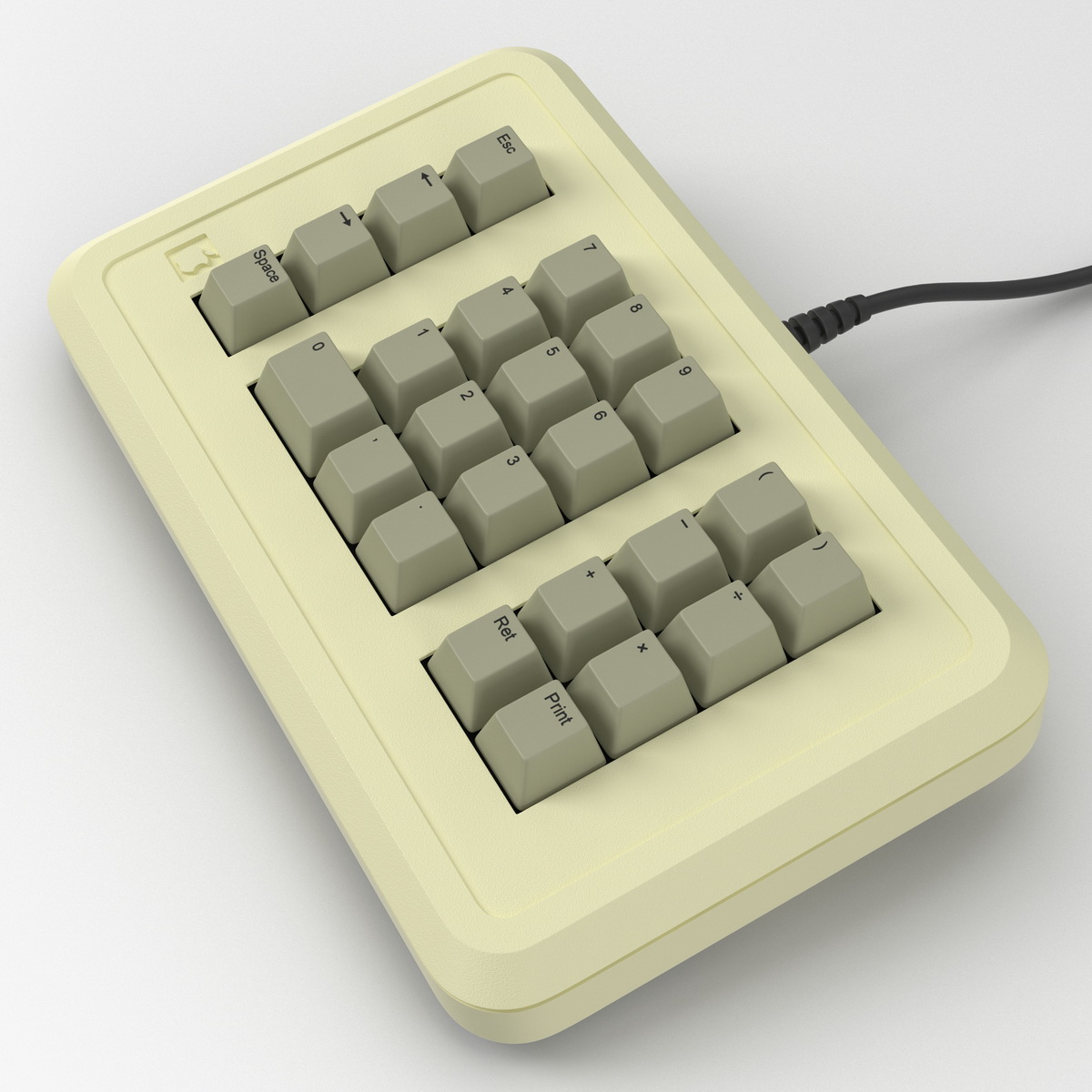 3D Apple IIe Numeric Keypad 2