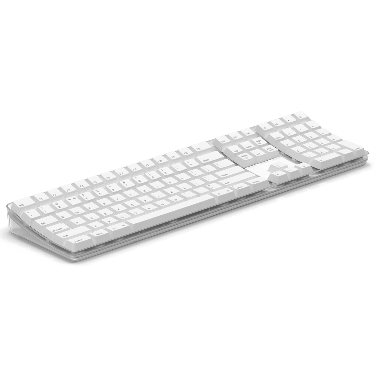 3D model Apple Wireless Keyboard 3