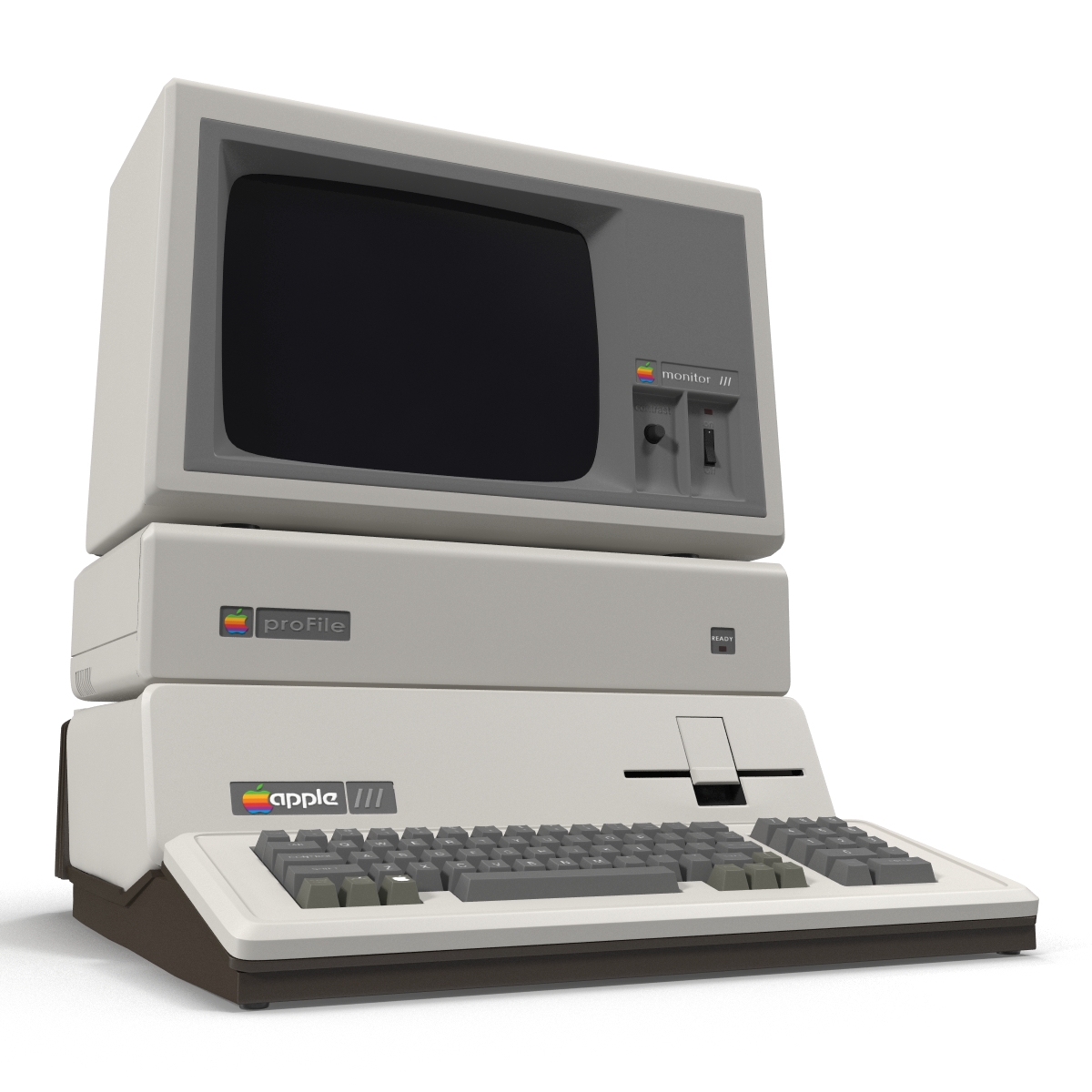 Personal Computer Apple III 3D