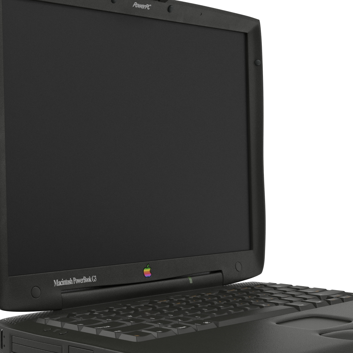 3D Apple PowerBook G3 model