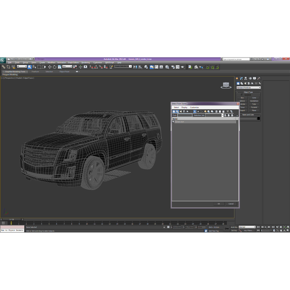 3D Generic SUV 2 model