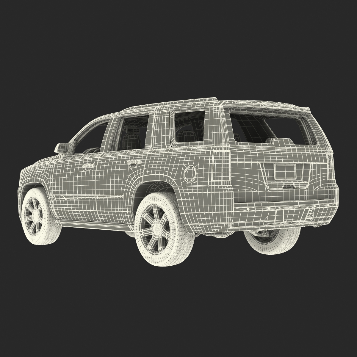 3D Generic SUV 2 model