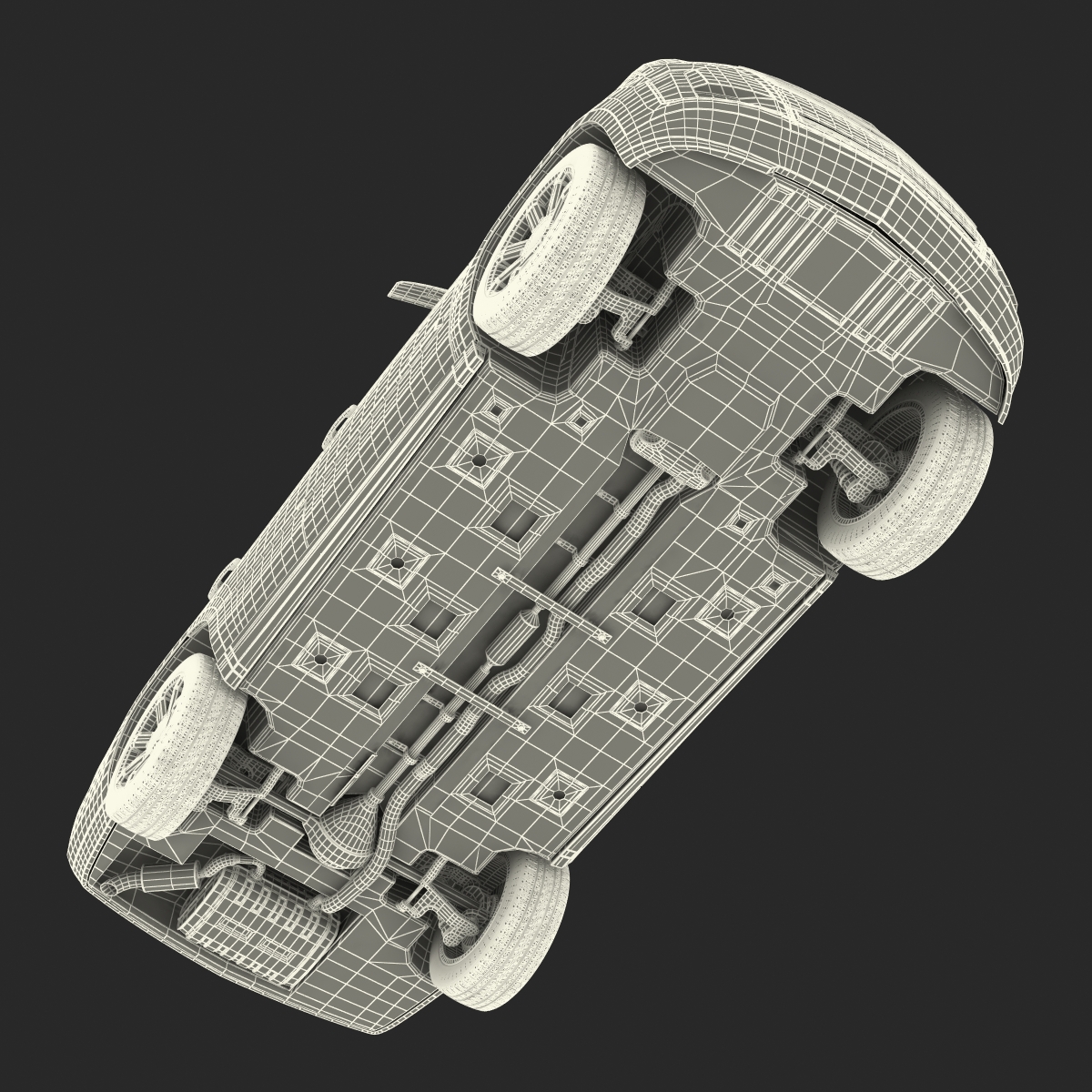 3D Generic SUV 2 model