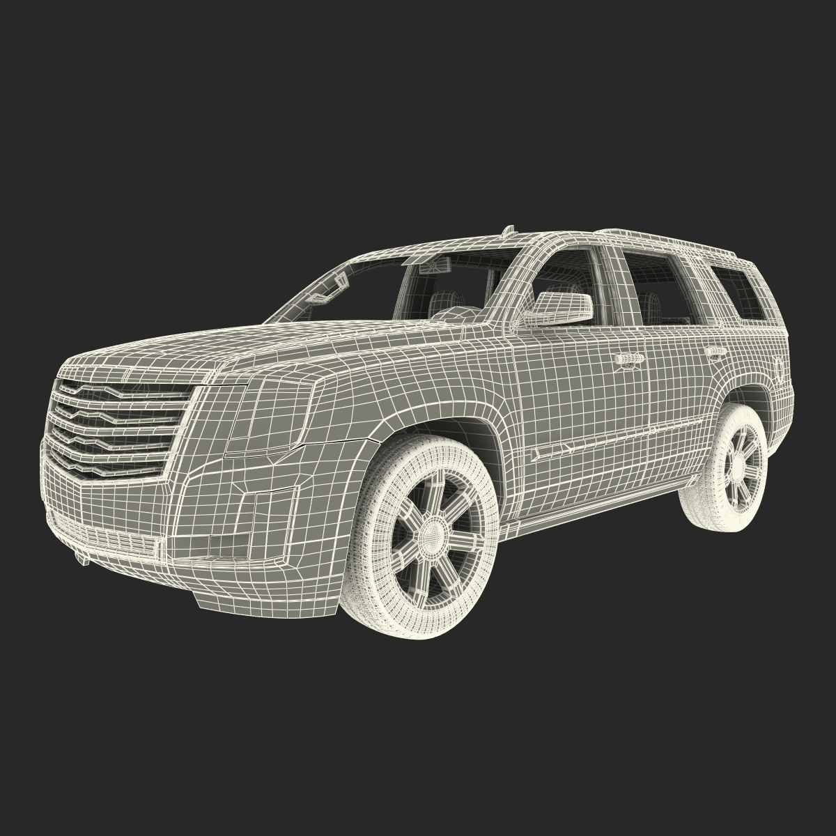 3D Generic SUV 2 model