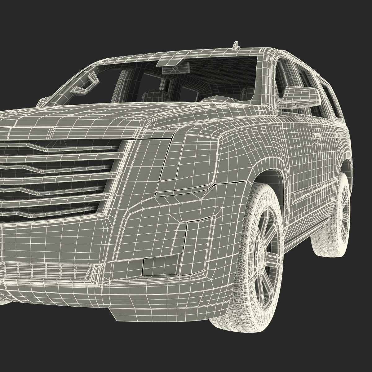 3D Generic SUV 2 model