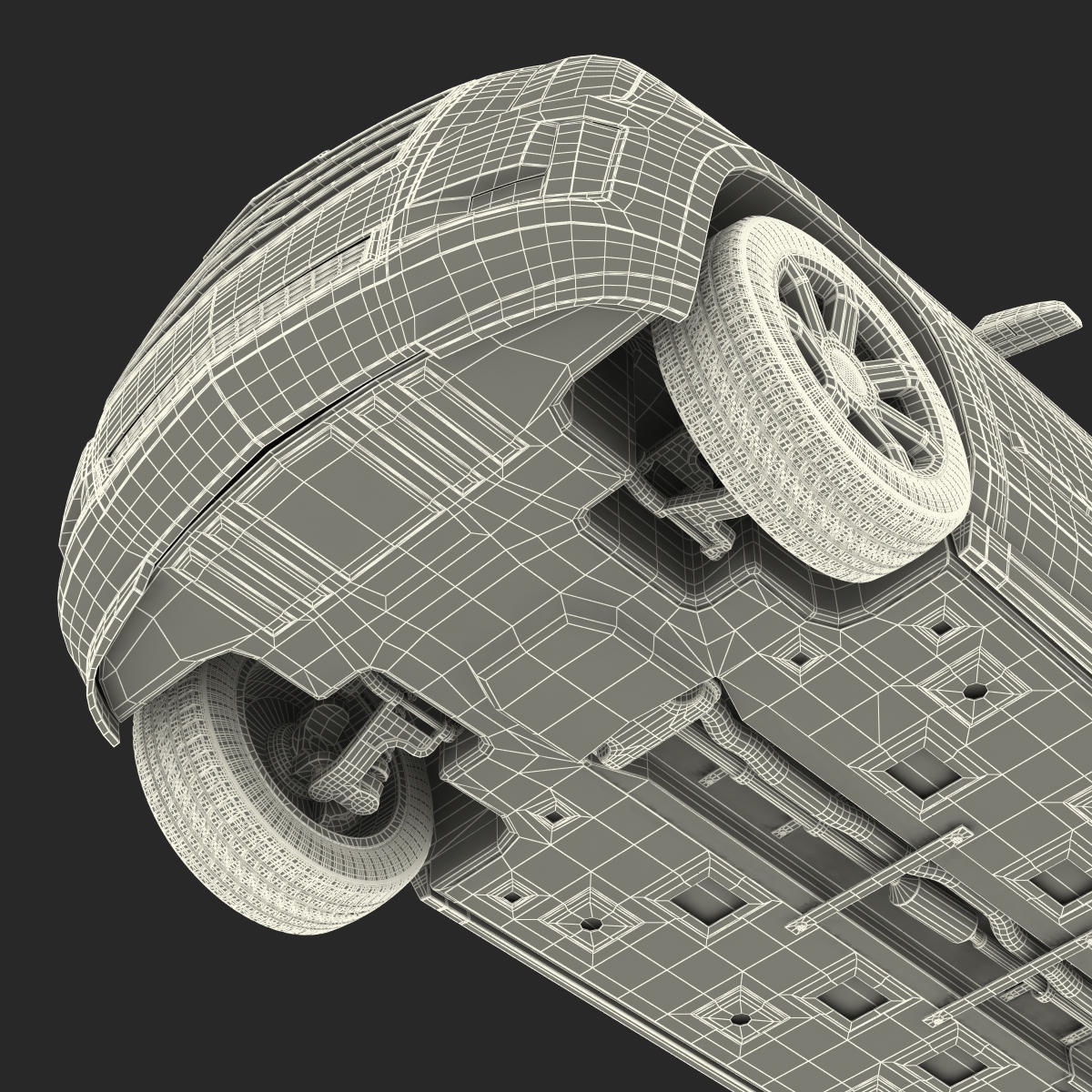 3D Generic SUV 2 model