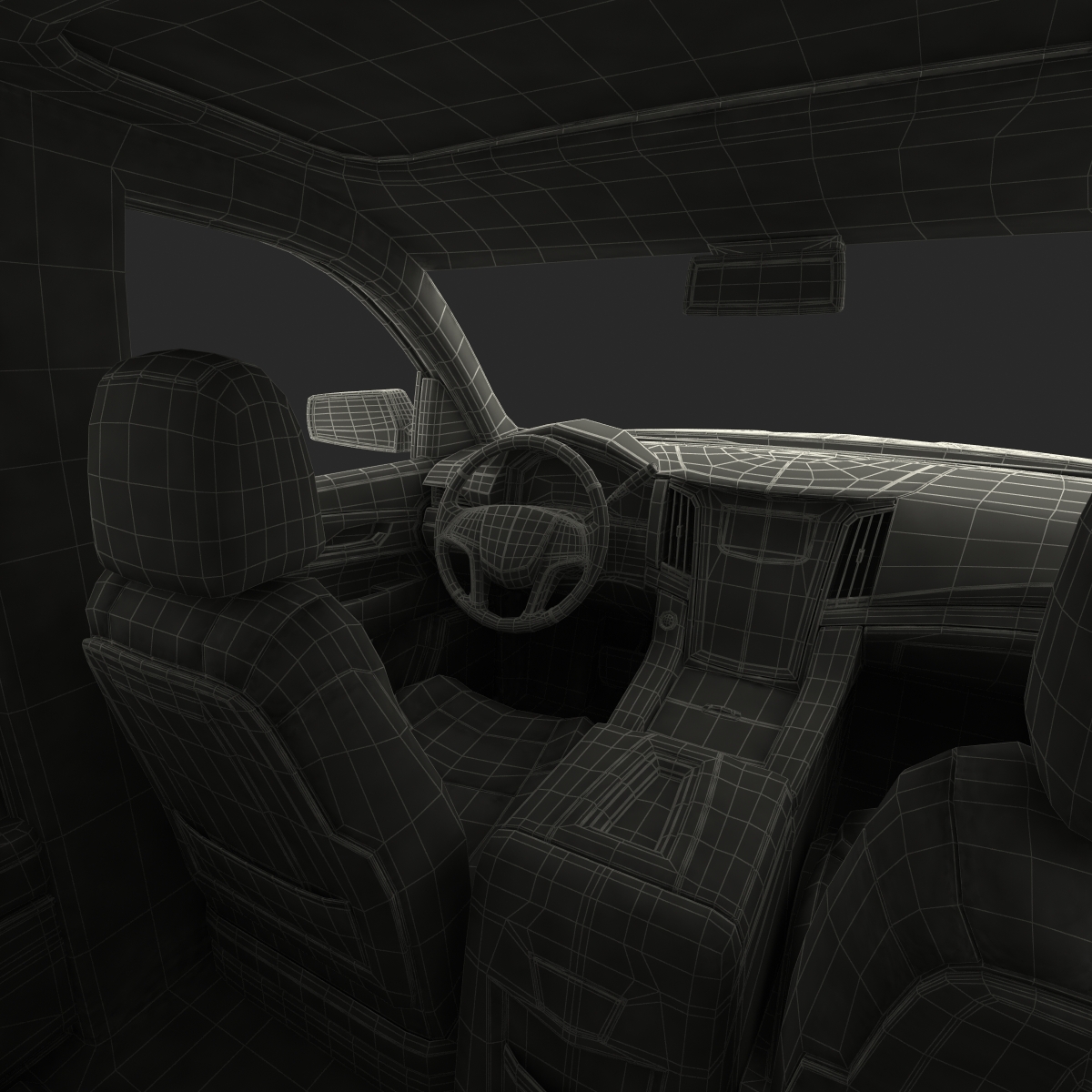 3D Generic SUV 2 model