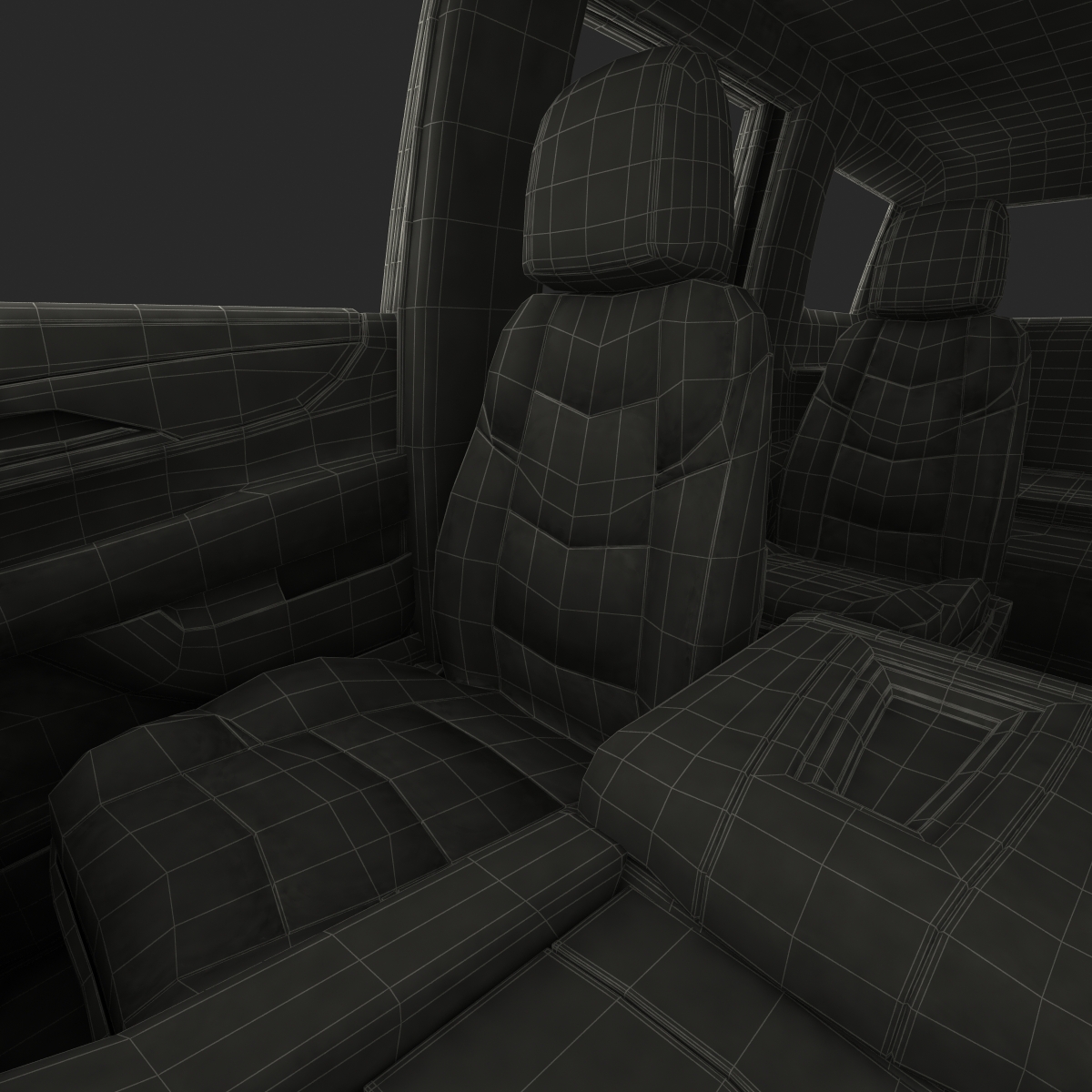 3D Generic SUV 2 model