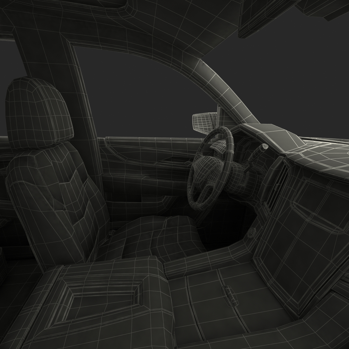 3D Generic SUV 2 model