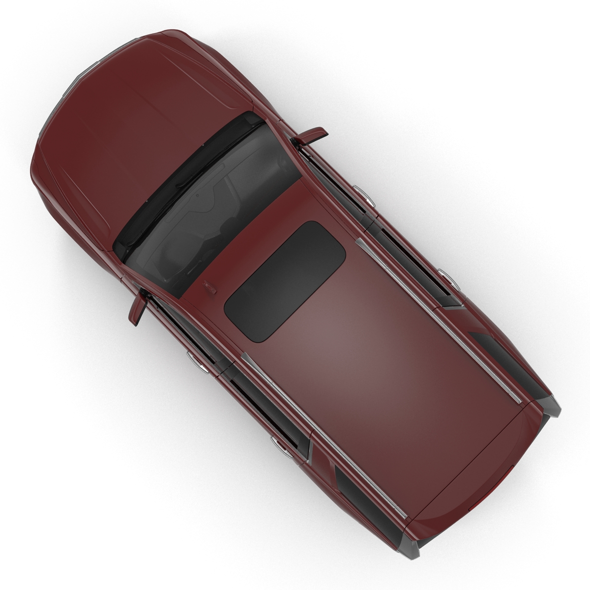 Generic SUV 2 Simple Interior 3D model