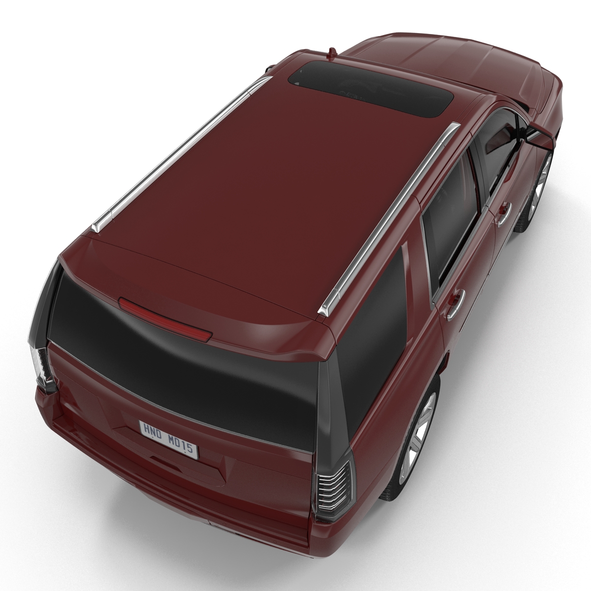 Generic SUV 2 Simple Interior 3D model