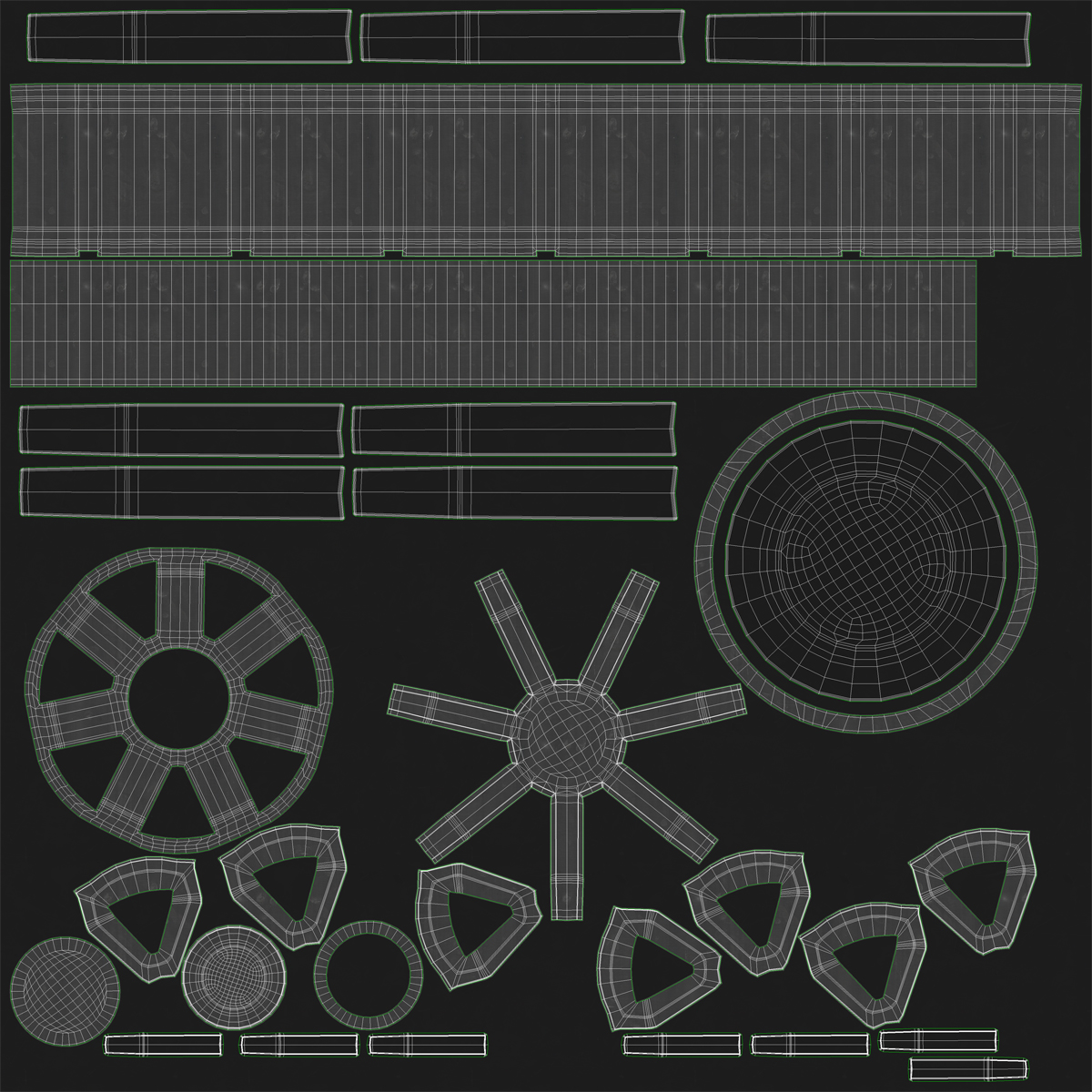 Generic SUV 2 Simple Interior 3D model