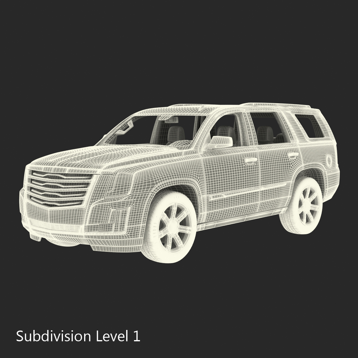 3D model Generic SUV 2 Rigged