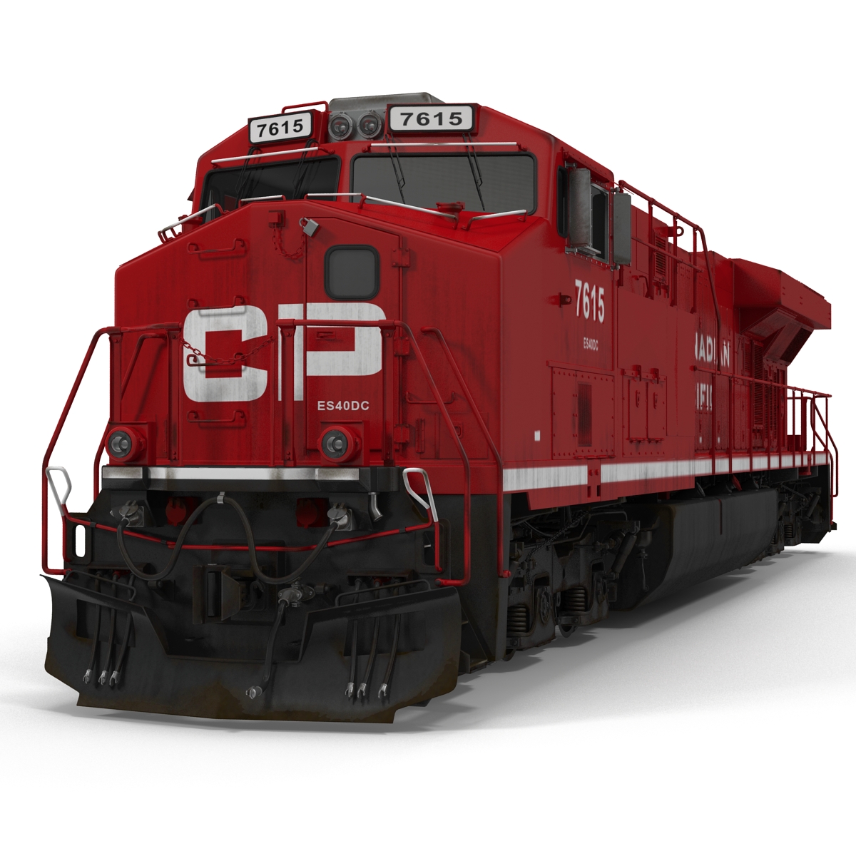 Locomotive ES40DC Canadian Pacific 3D model