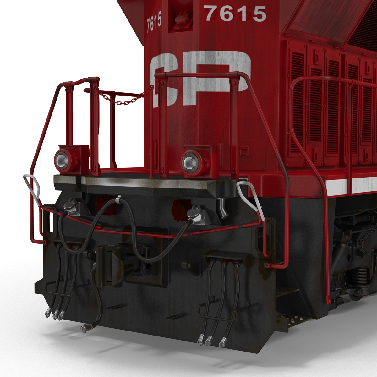 Locomotive ES40DC Canadian Pacific 3D model