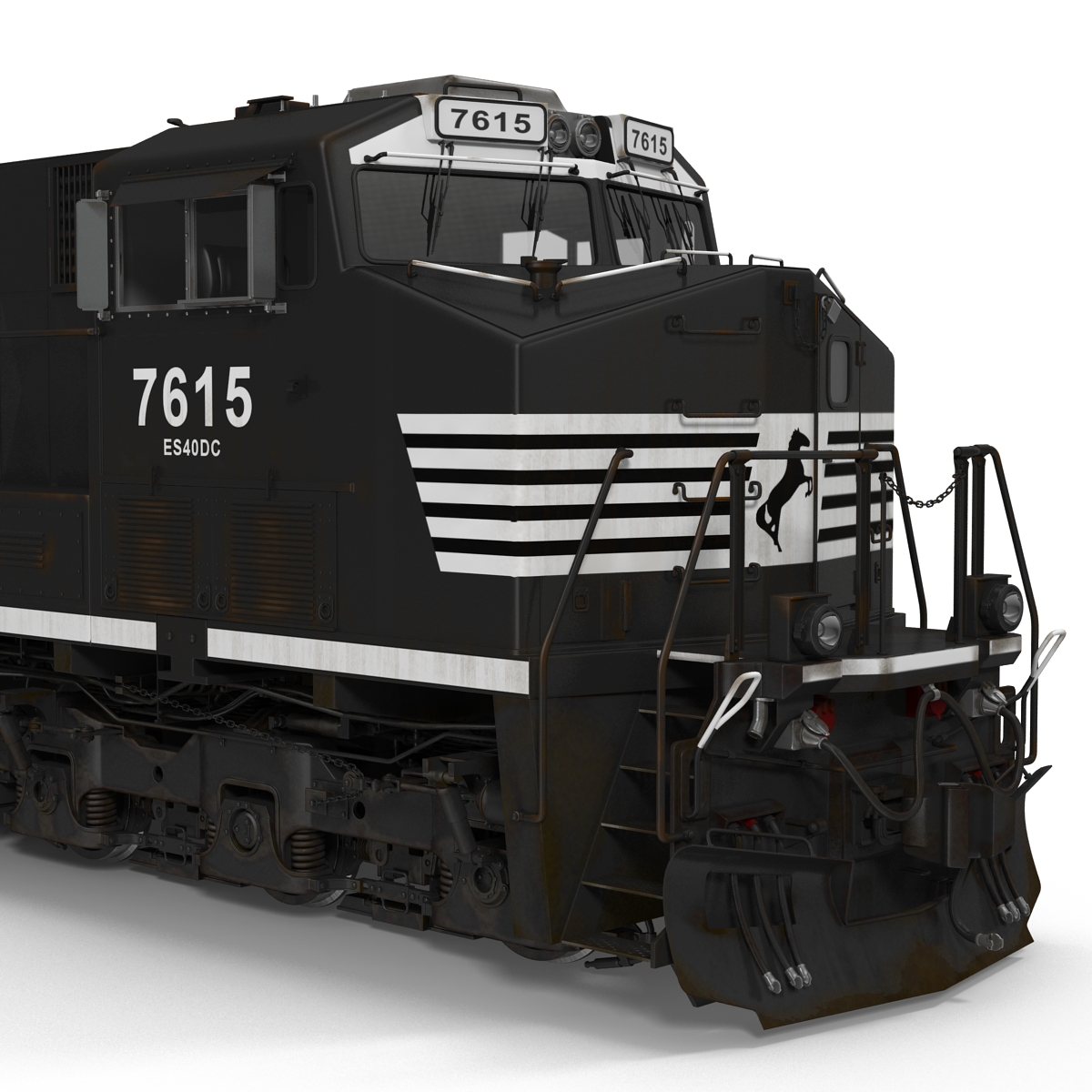 Locomotive ES40DC Norfolk Southern 3D model