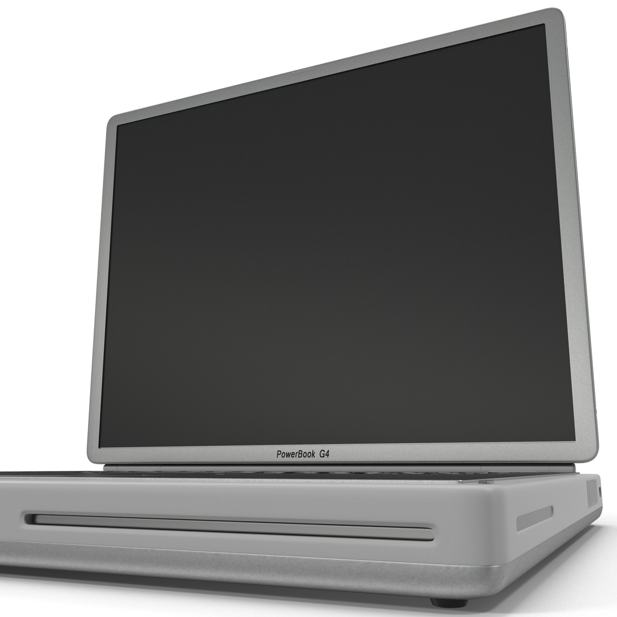 3D Apple PowerBook G4 model