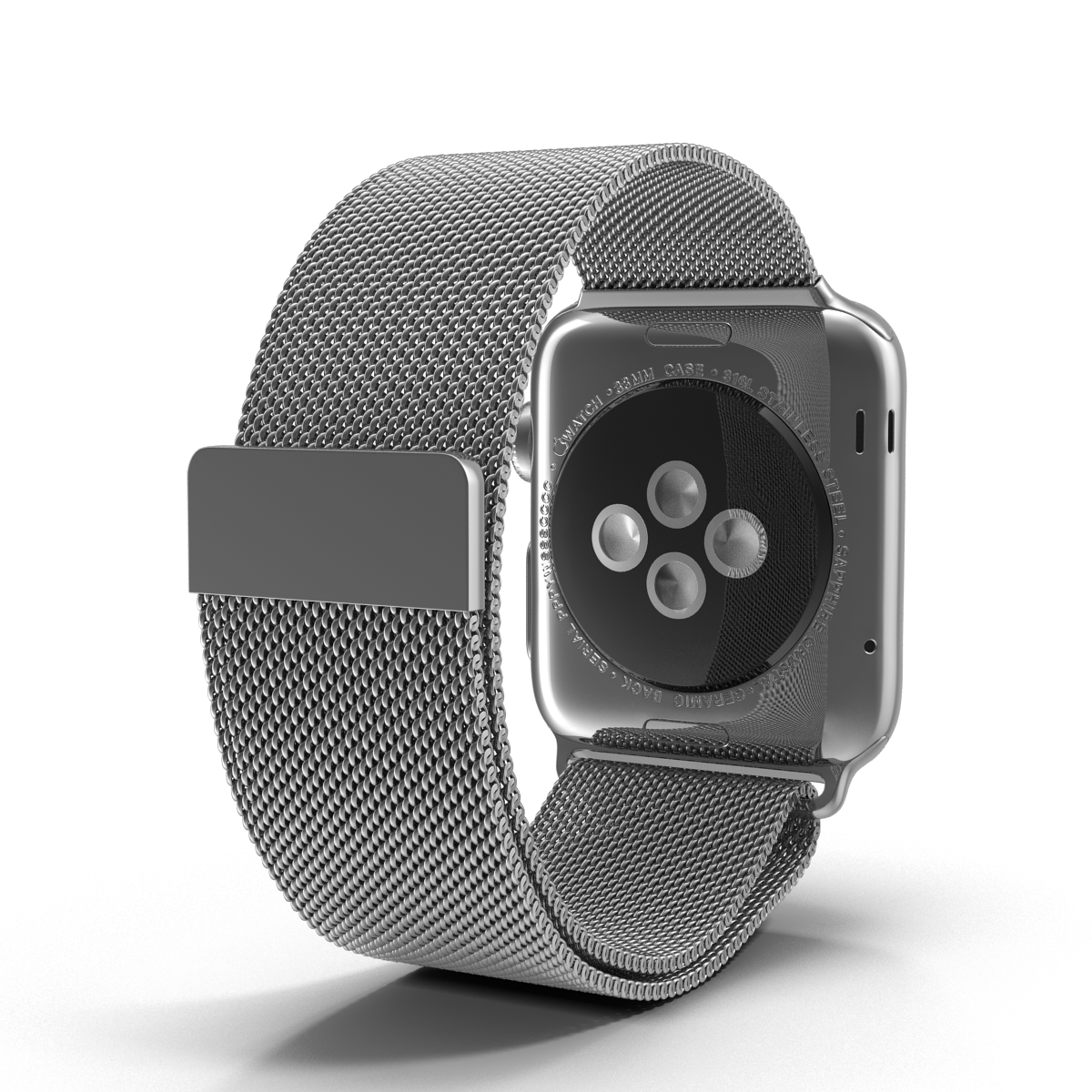 Apple Watch 38mm Milanese Loop 2 3D