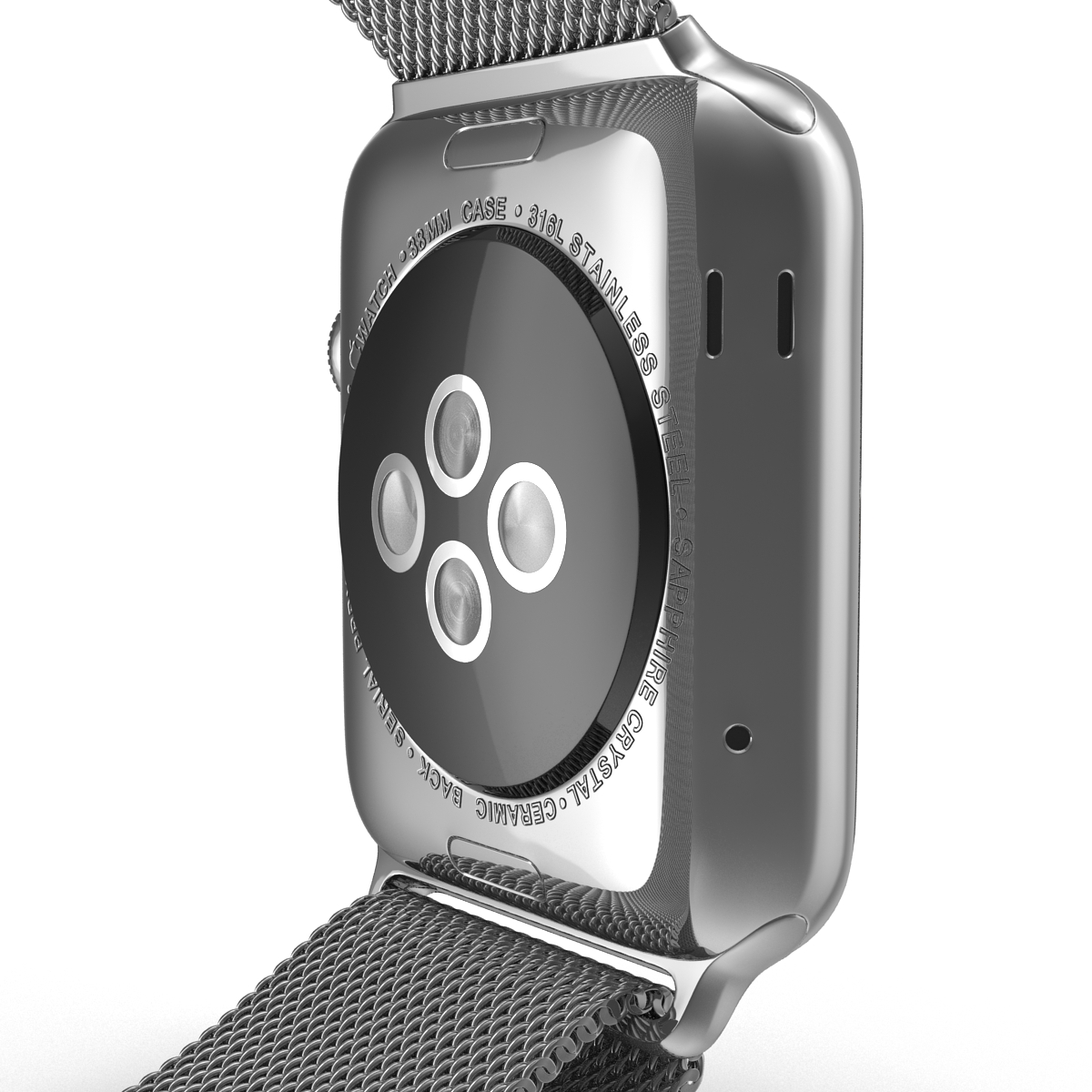 Apple Watch 38mm Milanese Loop 2 3D