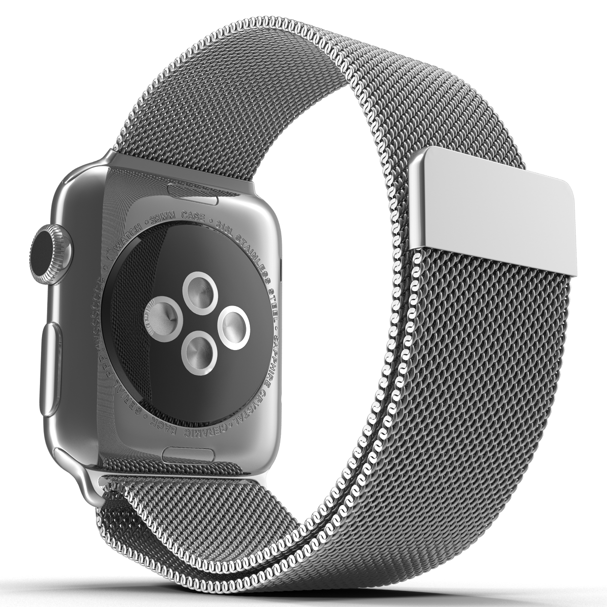 Apple Watch 38mm Milanese Loop 2 3D