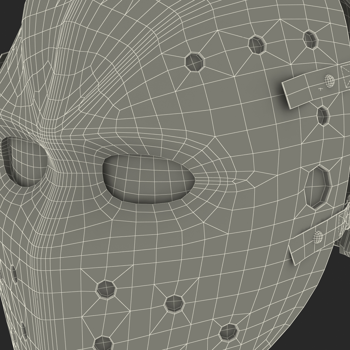 3D Hockey Mask 4 model