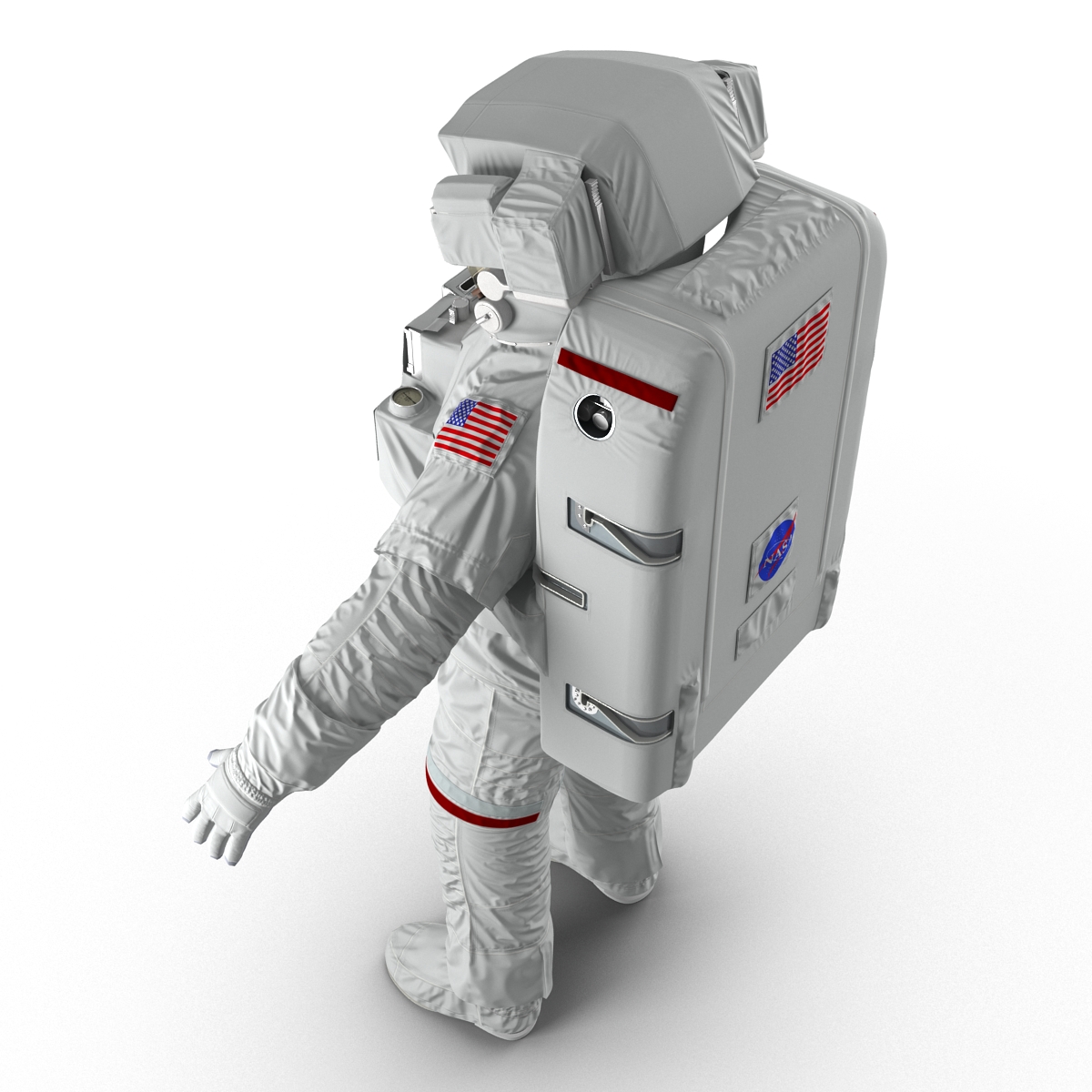 Nasa Space Suit Extravehicular Mobility Unit 3D model