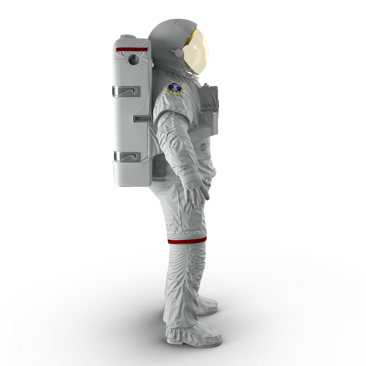 3D Nasa Space Suit Extravehicular Mobility Unit 2